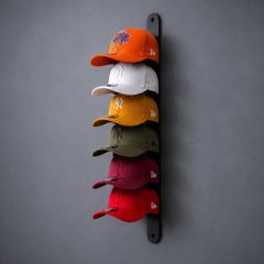 6 Hook Wall Mounted Cap Rack