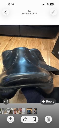 17 inch GP Selleria de garda saddle