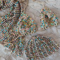 Sequin crochet set