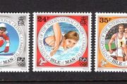 1994 Isle of Man Centenary of International Olympic Games Commemorative Stamps Mint Never Hinged (MNH)
