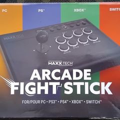 MaxxTech Arcade Fight Stick (Boxed)