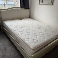 king size bed mattress and bed frame