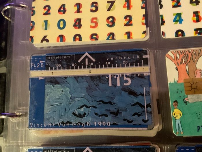 Collection of various PTT TELECOM call cards from the Netherlands circa 1990's pice tbd