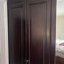 Large Fitted Wardrobe  Dark Wood with Mirrored Doors ono Image 7