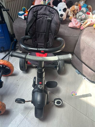 Kids baby trike push from the back