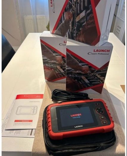 LAUNCH OBD2 Code Reader CRP123x V3.0 OBD2 Scanner, OBD2 Diagnostic Tool with 4 System ENG/ABS/SRS/AT Diagnosis, 7 Reset Throttle/Oil/SAS/DPF/ABS/Brake/BMS Auto, Lifetime Software Update