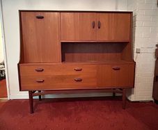 Rare G plan Tall Fresco Highboard Cocktail Cabinet