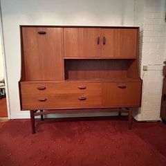Rare G plan Tall Fresco Highboard Cocktail Cabinet