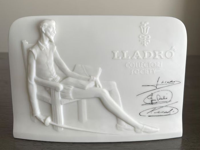 LLadro "Cervantes' Don Quijote" Collectors' Society.Ltd.Ed.