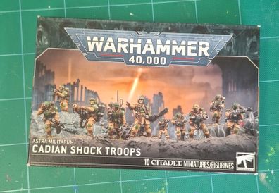 Warhammer 40k Astra Militarum Cadian Shock Troops