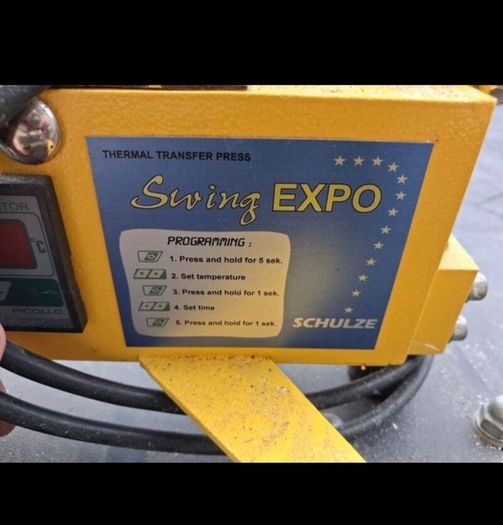 Schulze Swing EXPO thermal transfer press