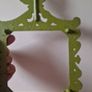 Vintage Green Metal Rooster Image 4