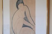 Amedeo Modigliani "Nu Assis" - Seated Nude", 1995