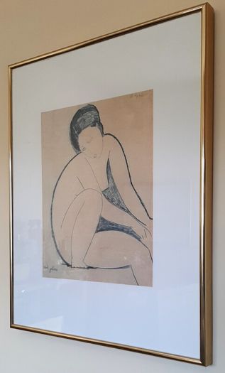 Amedeo Modigliani "Nu Assis" - Seated Nude", 1995