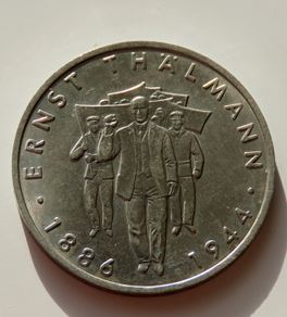 10 Mark 1986 East Germany DDR Ernst Thalmann