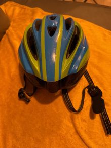 Bike helmet for a child