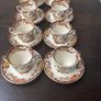 Masons Ironstone  Brown Velvet Cups and Saucers Image 9