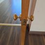 Pair of Heavy Oak Glazed Internal Double Doors Image 3