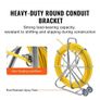 Fish Tape Puller Fiberglass 200mx7,9mm (656 ft 5/16 in) Wire Cable Running Duct Rodder Image 2