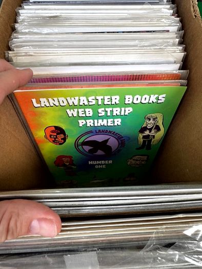 Indie Long Comic Box w 250 Comics for Sale
