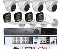 8 camera CCTV Security Camera DVR System