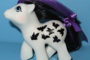 HQG1C Batty Boo Spooky Edition Holiday Collection HTF Halloween like MLP G1 My Little Pony NEW