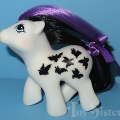 HQG1C Batty Boo Spooky Edition Holiday Collection HTF Halloween like MLP G1 My Little Pony NEW