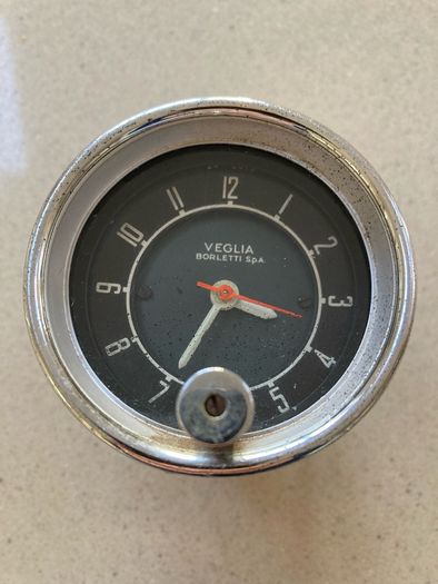 Ferrari 250-275 Rare Veglia Borletti Dash Clock