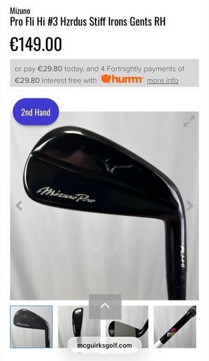 Mizuno Driving Iron