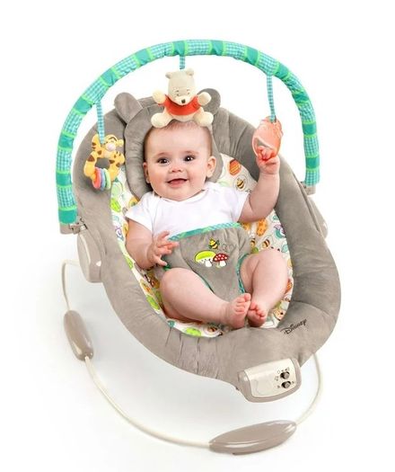 Winnie The Pooh Vibrating Musical Bouncer
