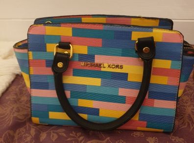 Multicolored handbag