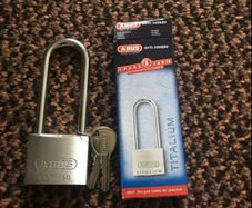 Abus padlock