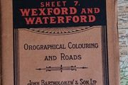 Vintage Map of Wexford and Waterford