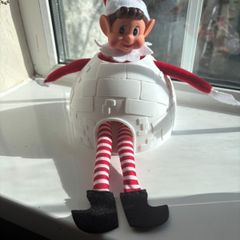 elf on the shelf igloo post boxes and needohs