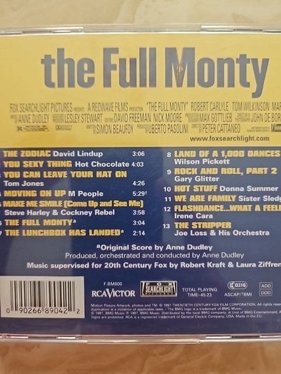 The Full Monty CD Soundtrack