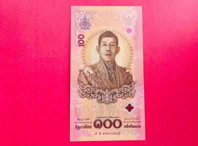 Thailand  100 Baht  2024  Pick  143   King. Maha  Vajiralongkorn  72nd BIRTHDAY  Commemorative Issue Pick 127 King  Rama  X ( Uncirculated)
