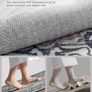 Vintage Dove Grey Washable Rug 200 x 290 cm Image 4