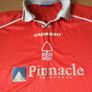 Nottingham Forest FC. Official Umbro Mens Home Jersey. Season 1998/2000. Original From The Time. Not A Modern Day Remake. Image 3