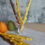 Willow branch candles. Set of 3 candles Image 4