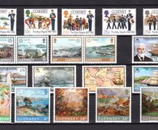 1983 Guernsey Commemorative Stamps Issued in 1983 Mint Never Hinged (MNH)