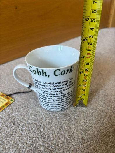 Brand New Cobh Fine Porcelain Mug