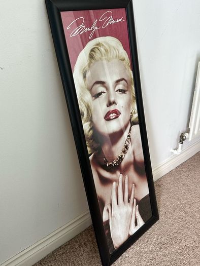 Framed Marilyn Artwork