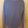 Long sleeved burgundy jumper, with a unique design and pattern in the jumper! Size - S, slim fit Image 4