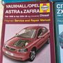 4 Haynes service and repair manuals for various car models. Image 2