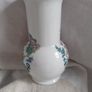 White Ceramic Oriental Vase Image 3
