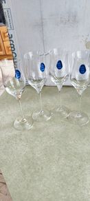 Villeroy and Boch Savoy Liqueur Glasses. 24% Lead Crystal. Set of 4