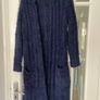 Navy long Coat/ Cardigan from F&F. Size 8/10 Image 3