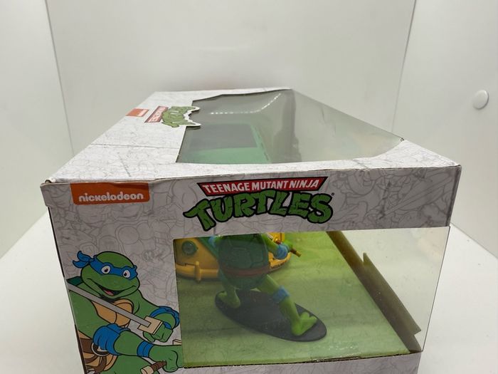 Jada 1:24 TMNT Teenage Mutant Ninja Turtles LEONARDO & 1962 VOLKSWAGEN VW BUS Model diecast die cast