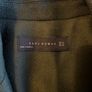 Zara dark green coat Image 3
