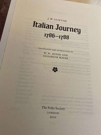 Goethe - The Italian Journey